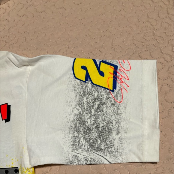 VTG 1 Nascar Jeff Gordon Ready To Rumble 24 Over All Print T Shirt Small Vivid T - Picture 7 of 9